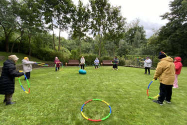Упражнения на свежем воздухе