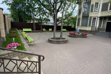 Территория пансионата