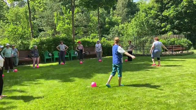 Досуг в доме престарелых